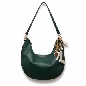 INC International Concepts Dark Green Hobo Bag